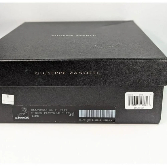 Giuseppe Zanotti Blasvegas Women's Gladiator 120mm Sandals Size 38 (MSRP $995) - Picture 12 of 12